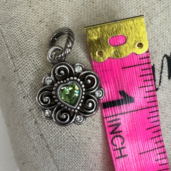 Brighton August birthstone heart charm - Picture 3 of 4